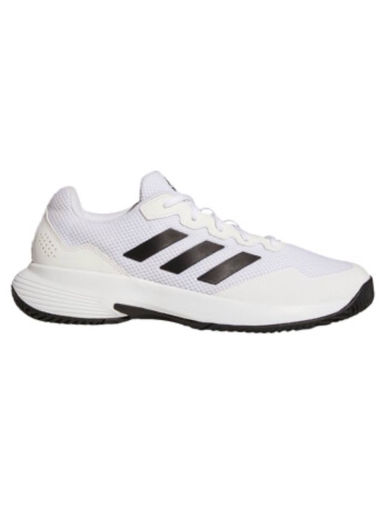 adidas Other - adidas GameCourt 2 Men's Court Shoes White with Blue Stripes Size 8.5